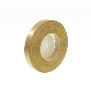 Wstążka Satynowa 12mm 32mb – Złoty Nr 105