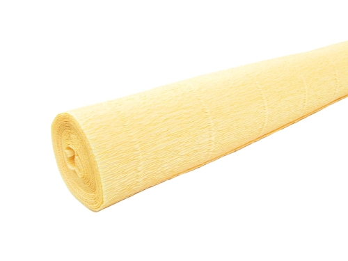 Krepina 50 x 250cm 180g - Kremowy 