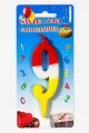 Świeczka Urodzinowa Cyfra  0-9 klasyczna - 10cm