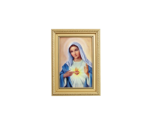 Obraz Serce Maryi 18x13cm - 2 wzory 