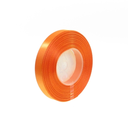 Wstążka Satynowa 12mm 32mb – Pomarańczowy Nr 25