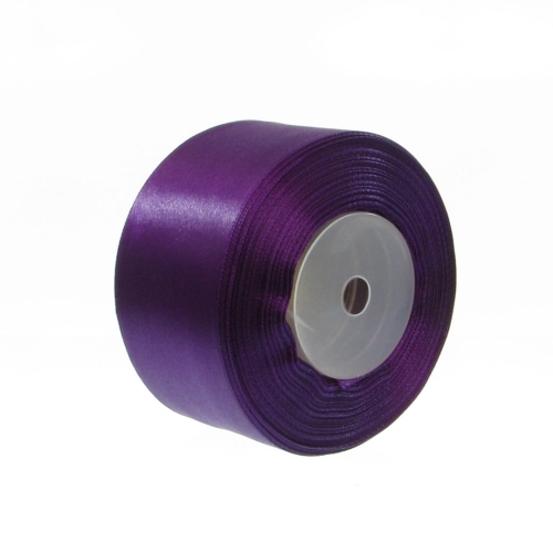 Wstążka Satynowa 50mm 32mb – Ciemny Fioletowy Nr 34