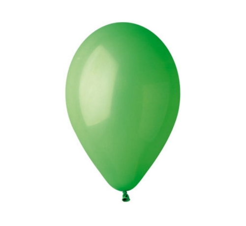 Balony Lateksowe Zielone 30cm kpl. 100szt - Pastel Zielony 