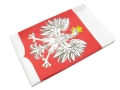 Flaga Polski z Godłem 70x112cm