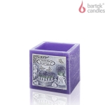 Świeca Boutique Lavender Lampion Kwadrat 