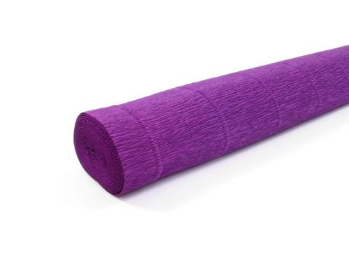 Krepina 50 x 250cm 180g - Ciemny Fioletowy 