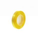 Wstążka Satynowa w Kropki 12mm 22,5mb – Jasny Żółty Nr 132