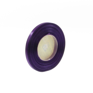 Wstążka Satynowa 6mm 32mb - Ciemny Fioletowy Nr 34