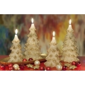 Świeca Choinka 11 x 21cm - Ekri