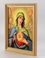 Obraz Serce Maryi 28x23cm - 2 wzory