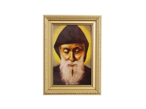 Obraz Św. Charbel 18 x 13cm