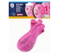 Balony na Roczek Mam juz Rok kpl. 6szt – Różowy