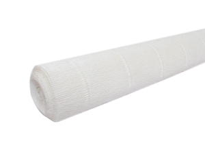 Krepina 50 x 250cm 180g - Biały