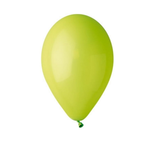 Balony Lateksowe Pistacjowe 30cm kpl. 100szt - Pastel Pistacjowy 