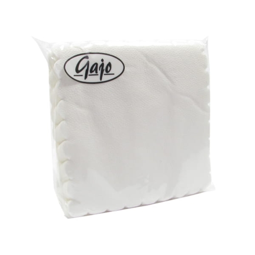 Serwetka Gajo Gastronomiczna 15x15cm kpl. 200szt - Biały