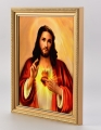 Obraz Serce Jezusa 28x23cm - 2 wzory