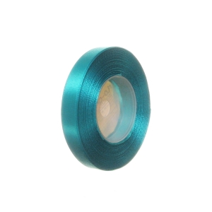 Wstążka Satynowa 12mm 32mb – Lazurowy Niebieski Nr 47